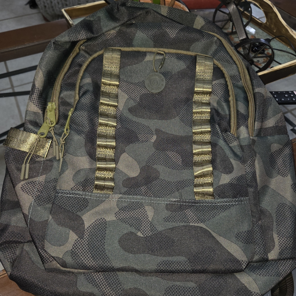Ecotech Camouflage Backpack. New with tags.